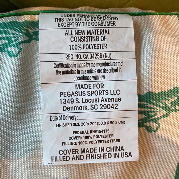 🗽Throw Pillow • New York ‘TheEmpireState’ Lady Liberty • NWT • Reversible • NWT - Picture 9 of 10